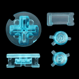 GameBoy Color: Knöpfe (By Cloud Game Store) Clear Blue - Ersatzteile von Retrohahn für Gameboy Modding