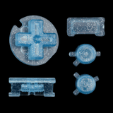 GameBoy Color: Knöpfe (By Cloud Game Store) Crystal - Ersatzteile von Retrohahn für Gameboy Modding