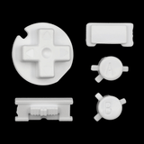 GameBoy Color: Knöpfe (By Cloud Game Store) White - Ersatzteile von Retrohahn für Gameboy Modding