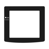 GameBoy Color: Q5 OSD Scheibe (By Cloud Game Store) All Black - Ersatzteile von Retrohahn für Gameboy Modding