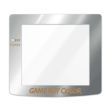 GameBoy Color: Q5 OSD Scheibe (By Cloud Game Store) Silver - Ersatzteile von Retrohahn für Gameboy Modding