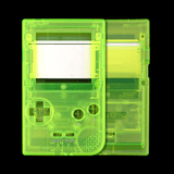 GameBoy Pocket: Gehäuse (OSD Ready) Extreme Green - Ersatzteile von Retrohahn für Gameboy Modding