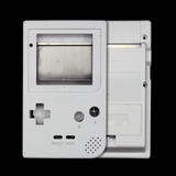 GameBoy Pocket: Gehäuse (OSD Ready) White - Ersatzteile von Retrohahn für Gameboy Modding