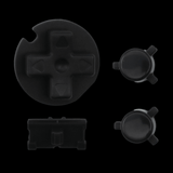 GameBoy Pocket: Knöpfe (By Cloud Game Store) Black - Ersatzteile von Retrohahn für Gameboy Modding