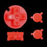 GameBoy Pocket: Knöpfe (By Cloud Game Store) Red - Ersatzteile von Retrohahn für Gameboy Modding