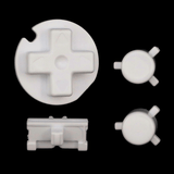 GameBoy Pocket: Knöpfe (By Cloud Game Store) White - Ersatzteile von Retrohahn für Gameboy Modding