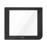GameBoy Pocket: Scheibe (Echtglas) Dark Gray (No LED) - Ersatzteile von Retrohahn für Gameboy Modding