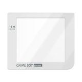GameBoy Pocket: Scheibe (Echtglas) White - Ersatzteile von Retrohahn für Gameboy Modding