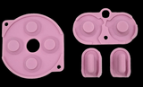 GameBoy Pocket: Silikonpads (By Retrohahn) Light Pink - Ersatzteile von Retrohahn für Gameboy Modding