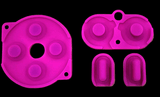 GameBoy Pocket: Silikonpads (By Retrohahn) Neon Pink - Ersatzteile von Retrohahn für Gameboy Modding