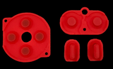 GameBoy Pocket: Silikonpads (By Retrohahn) Red - Ersatzteile von Retrohahn für Gameboy Modding