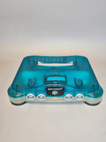 Nintendo 64 Konsole Clear Blue Funtastic - Nintendo 64 (Japan) - Ersatzteile von Retrohahn für Gameboy Modding