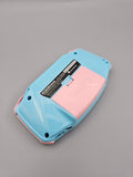 Nintendo Game Boy Advance Custom – Bubblegum Sky Edition mit 3,0" Drop-In 720x480 IPS Display Mod - Ersatzteile von Retrohahn für Gameboy Modding