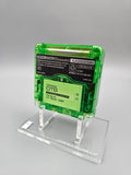 Nintendo Game Boy Advance SP Custom – Transparent Green Edition mit IPS V2 Display Mod - Ersatzteile von Retrohahn für Gameboy Modding