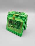 Nintendo Game Boy Advance SP Custom – Transparent Green Edition mit IPS V2 Display Mod - Ersatzteile von Retrohahn für Gameboy Modding