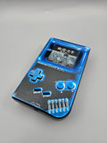 Nintendo GameBoy Classic Custom – Black Neon Clean Edition (Q5 OSD Display Mod) - Ersatzteile von Retrohahn für Gameboy Modding
