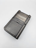 Nintendo GameBoy Classic Custom – Black Neon OVP Edition (Q5 OSD Display Mod) - Ersatzteile von Retrohahn für Gameboy Modding
