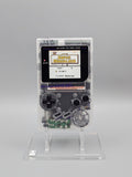 Nintendo GameBoy Classic (DMG) Custom Konsole – Clear/Transparent mit Q5 OSD IPS Display Mod