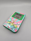 Nintendo GameBoy Classic (DMG) Custom Konsole – Pokémon Bisaflor Edition mit Q5 OSD Display Mod & Silikonknöpfen - Ersatzteile von Retrohahn für Gameboy Modding