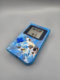Nintendo GameBoy Classic (DMG) Custom Konsole – Pokémon Turtok Edition mit Q5 OSD Display Mod & Silikonknöpfen - Ersatzteile von Retrohahn für Gameboy Modding