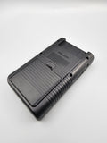 Nintendo GameBoy Classic (DMG) Custom Konsole – Schwarz/Pink mit Q5 OSD IPS Display Mod - Ersatzteile von Retrohahn für Gameboy Modding
