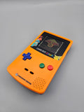 Nintendo GameBoy Color Custom Konsole – Pokémon Center Edition mit Drop-In 2,45" OSD Display Mod - Ersatzteile von Retrohahn für Gameboy Modding