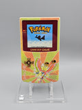 Nintendo GameBoy Color Custom Konsole – Pokémon Ho-Oh Edition mit Q5 OSD V2 Display Mod & Gold-Buttons