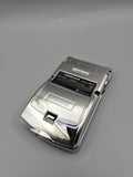 Nintendo GameBoy Color Custom Konsole – Silver Chrome Edition mit 2.8" Laminated IPS Display Mod - Ersatzteile von Retrohahn für Gameboy Modding