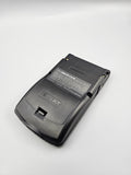 Nintendo GameBoy Color Custom Konsole – Stealth Black Edition mit Laminated AMOLED Touch-Display Mod & Custom-Logo - Ersatzteile von Retrohahn für Gameboy Modding