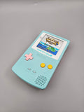 Nintendo GameBoy Color Custom – Pastell Mint Edition (Laminated AMOLED Touch) - Ersatzteile von Retrohahn für Gameboy Modding
