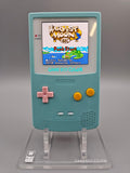 Nintendo GameBoy Color Custom – Pastell Mint Edition (Laminated AMOLED Touch) - Ersatzteile von Retrohahn für Gameboy Modding