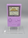 Nintendo GameBoy Pocket Custom Konsole – Pastell-Lila (Lavendel) mit OSD V2 Display Mod & Echtglas-Scheibe - Ersatzteile von Retrohahn für Gameboy Modding