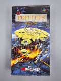 Populous SFC SNES Japan Import OVP Anleitung Imagineer Götter-Simulation - Ersatzteile von Retrohahn für Gameboy Modding