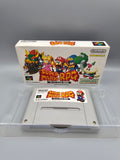 Super Mario RPG SFC SNES Japan Box Modul Inlay Nintendo Square - Ersatzteile von Retrohahn für Gameboy Modding