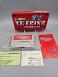 Super Tetris 2 + Bombliss - SFC Super Famicom (Japan) - Ersatzteile von Retrohahn für Gameboy Modding