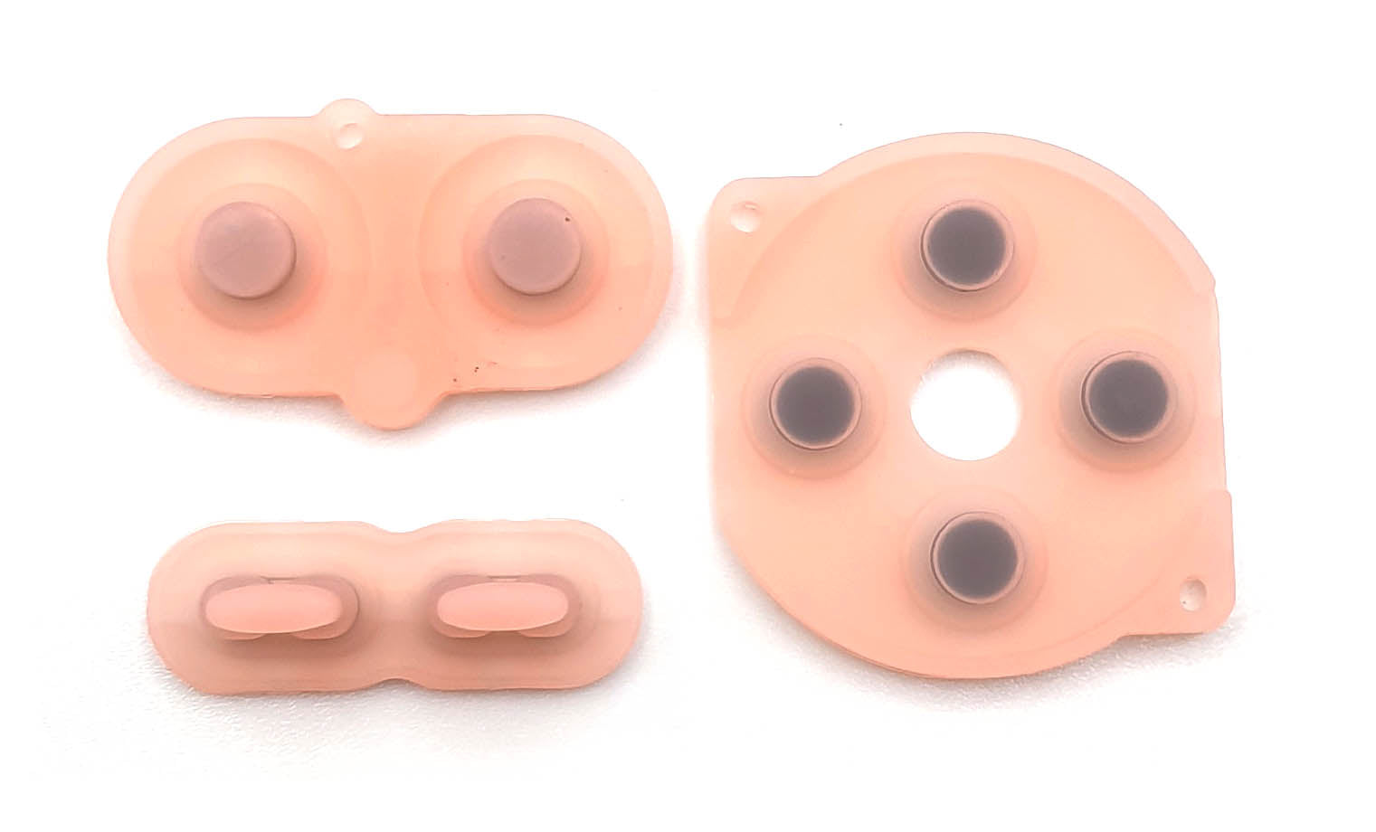 GameBoy Color: almohadillas de silicona transparentes (por Retrohahn) 