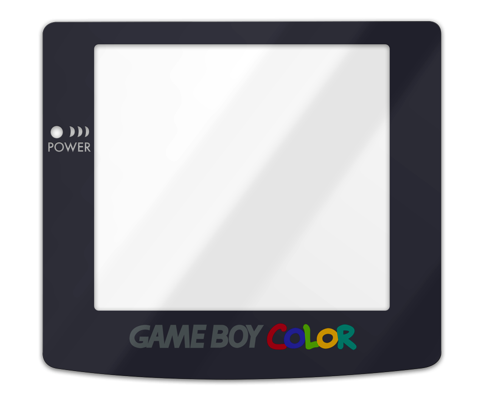 GameBoy Color: Q5 OSD Scheibe