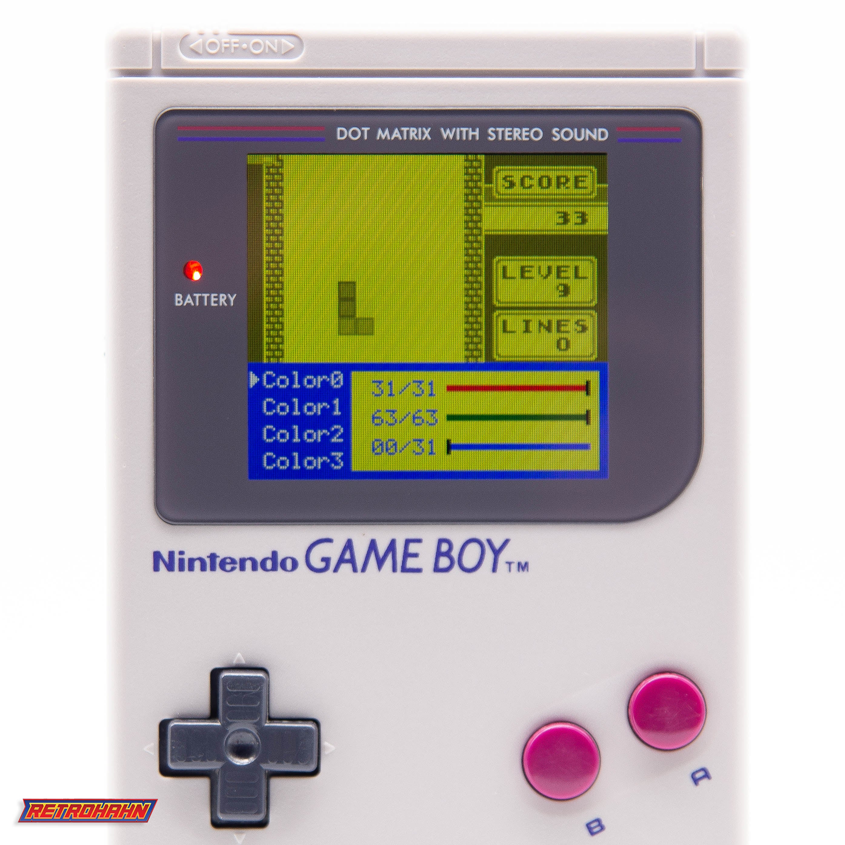 Game Boy Classic: kit de pantalla OSD Q5