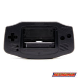 GameBoy Advance: Gehäuse Black - Ersatzteile von Retrohahn für Gameboy Modding