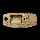 GameBoy Advance: Gehäuse (By Cloud Game Store) Wood - Ersatzteile von Retrohahn für Gameboy Modding