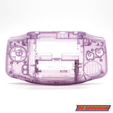 GameBoy Advance: Gehäuse IPS Ready Atomic Purple - Ersatzteile von Retrohahn für Gameboy Modding