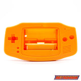 GameBoy Advance: Gehäuse IPS Ready Orange - Ersatzteile von Retrohahn für Gameboy Modding
