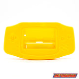 GameBoy Advance: Gehäuse IPS Ready Yellow - Ersatzteile von Retrohahn für Gameboy Modding