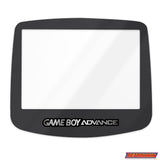 GameBoy Advance: Scheibe Dark Grey (Plastic) - Ersatzteile von Retrohahn für Gameboy Modding