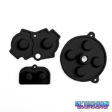 GameBoy Advance: Silikonpads Black - Ersatzteile von Retrohahn für Gameboy Modding