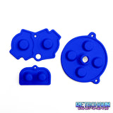 GameBoy Advance: Silikonpads Blue - Ersatzteile von Retrohahn für Gameboy Modding
