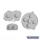 GameBoy Advance: Silikonpads Grey - Ersatzteile von Retrohahn für Gameboy Modding