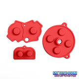 GameBoy Advance: Silikonpads Red - Ersatzteile von Retrohahn für Gameboy Modding