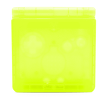 GameBoy Advance SP: Gehäuse IPS Ready Glow In The Dark - Clear Yellow - Ersatzteile von Retrohahn für Gameboy Modding