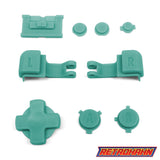 GameBoy Advance SP: Knöpfe Teal - Ersatzteile von Retrohahn für Gameboy Modding